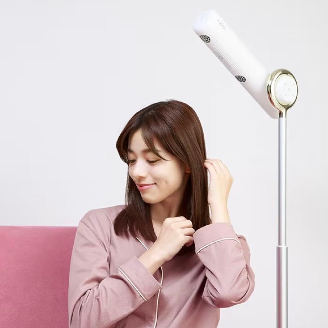 BISARA ハンズフリースタンドドライヤー ピンク