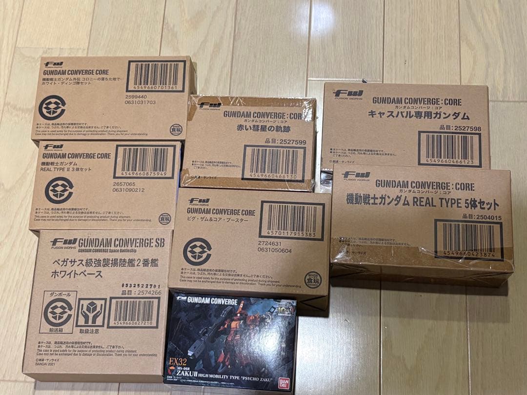 GUNDAM CONVERGE 限定品セット