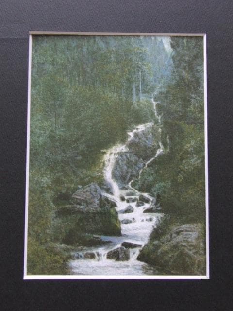 澤野文臣、【翳】、希少な額装用画集より、美品、新品額装付