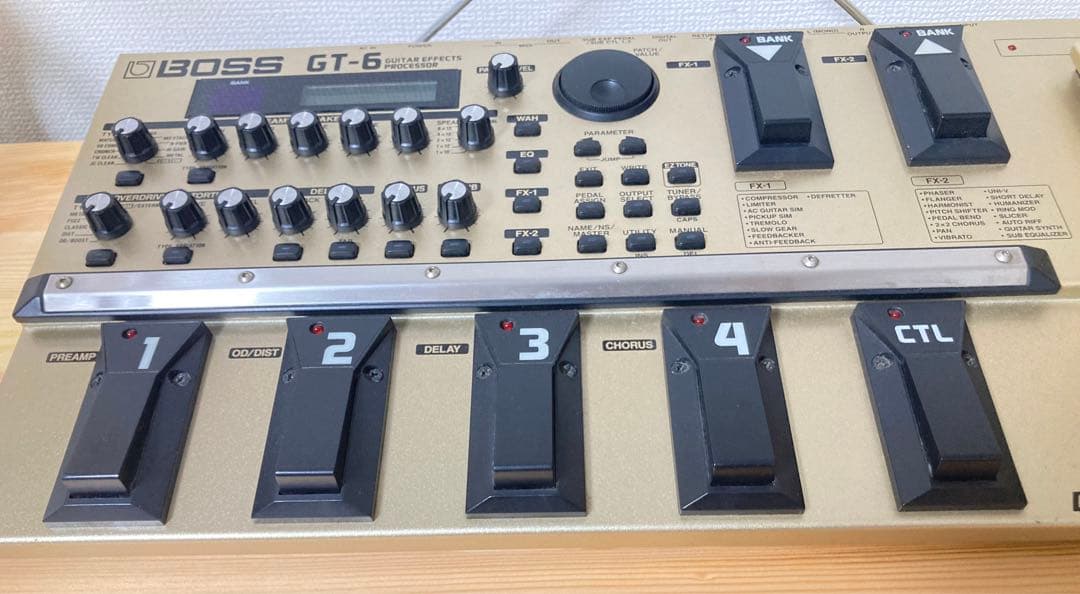 ☆超激レア！！ BOSS ギター マルチエフェクター GT6 ボス エフェクター