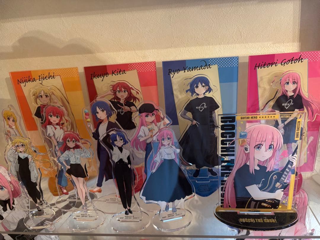 貴重なぼっち・ざ・ろっく！アクリルスタンドまとめてお譲りします！ ぼざろアクスタ