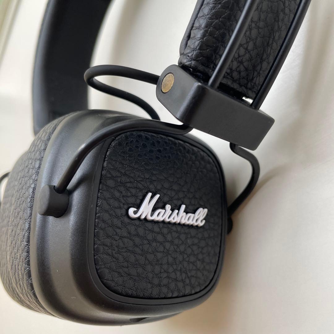 Marshall ワイヤレスヘッドホン 黒