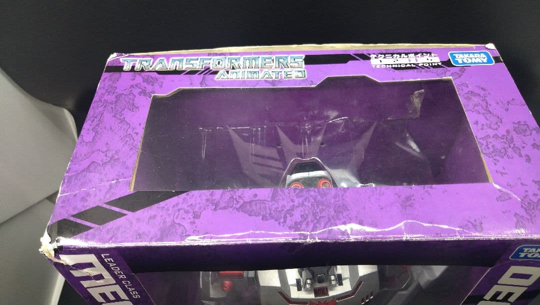 トランスフォーマー アニメイテッド メガトロン ライト&サウンド フィギュア