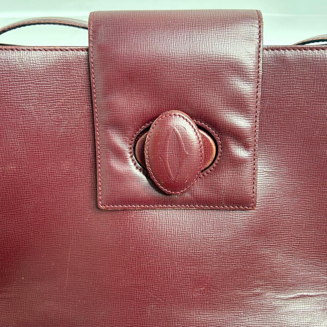 ✨美品✨Cartier カルティエ　マストライン　ショルダーバッグ　ターンロック