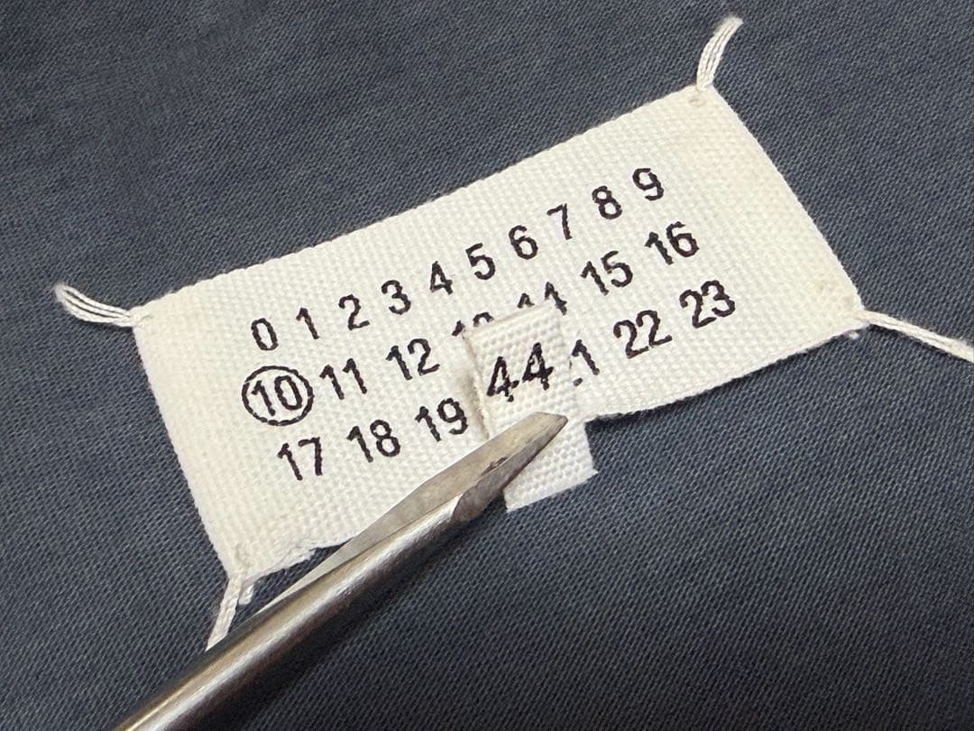 メゾンマルジェラ ガーメントダイ オーバーサイズ Tシャツ サイズ44