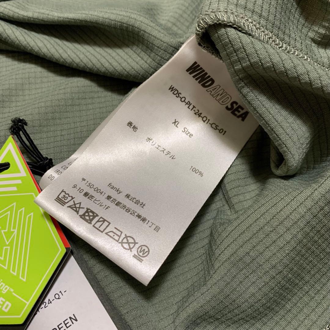 新品 XL WIND AND SEA ロゴT Tシャツ ポーラテック ロゴ