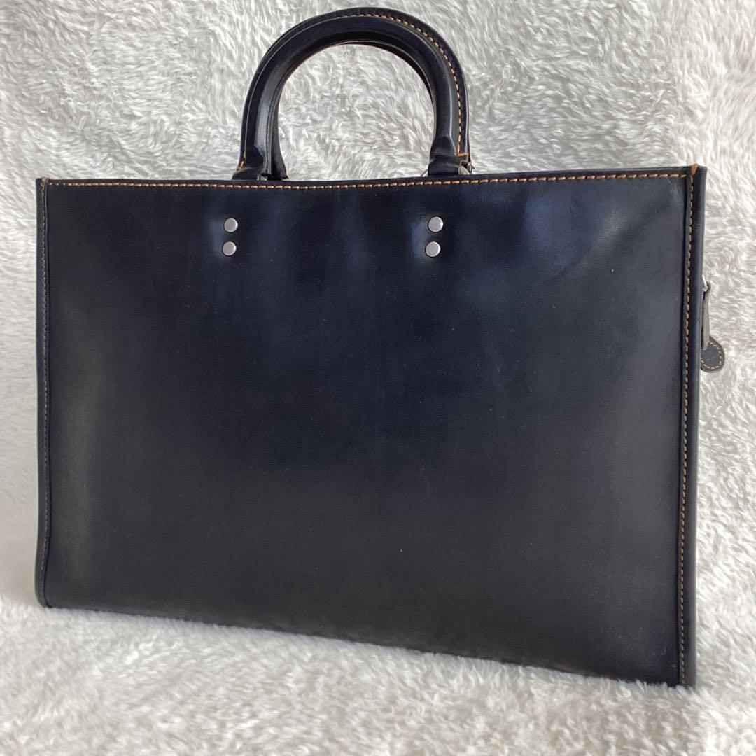 コーチ ローグ ビジネスバッグ グラブタンレザー