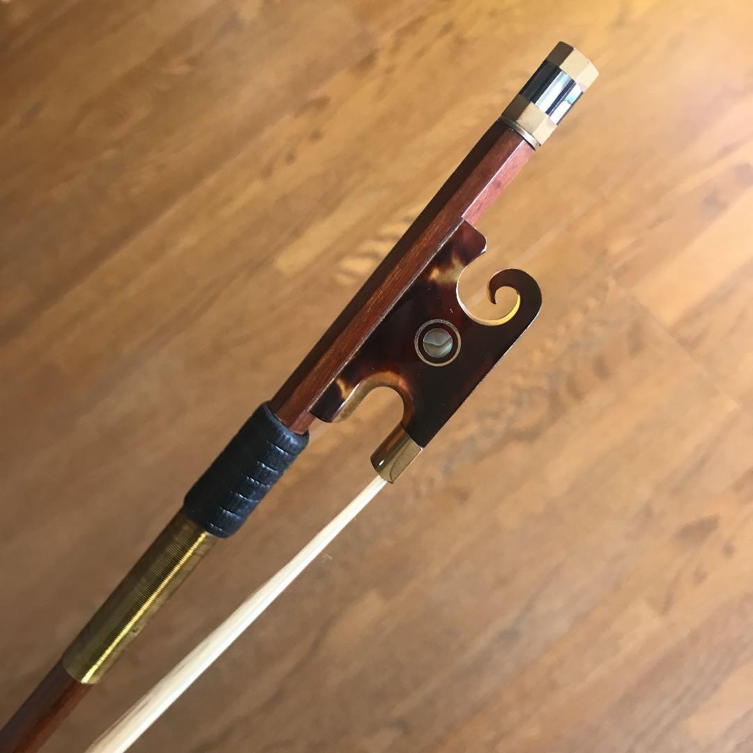 【希少】鼈甲バイオリン弓・スネールスタイル【激レア1点もの】難アリ特価