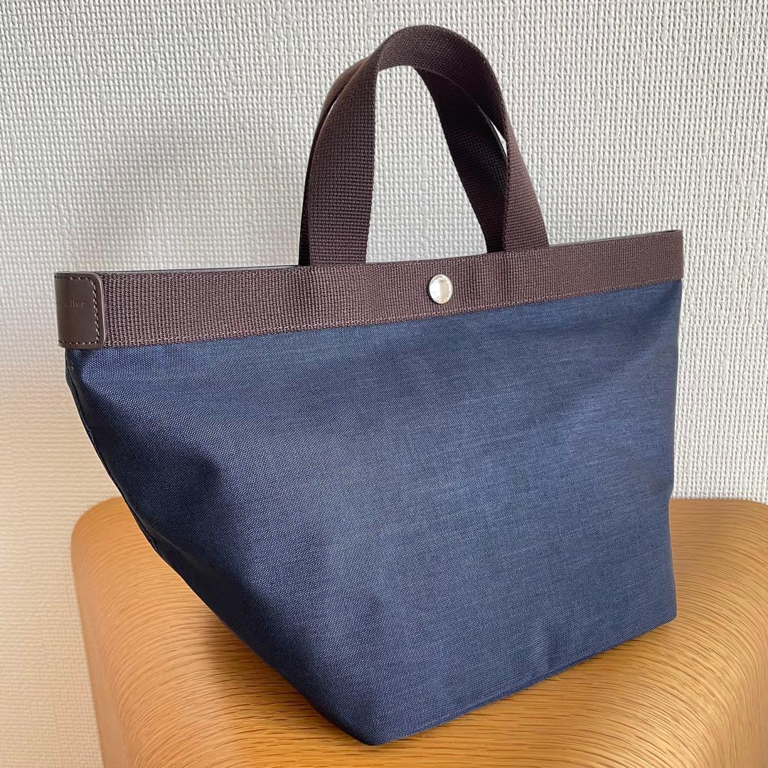 Herve Chapelier エルベシャプリエ　舟型コーデュラナイロンバッグ