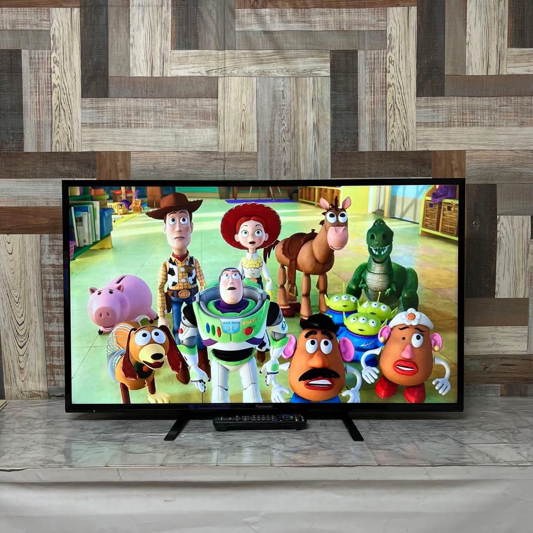 即日受渡❣️全国送料込5年前購入パナソニックVIERA43型液晶テレビ新品リモコン
