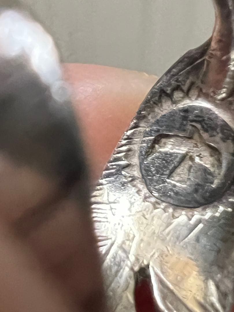 ゴローズ　goro's　フェザーピンキーリング　サイズ約7号〜