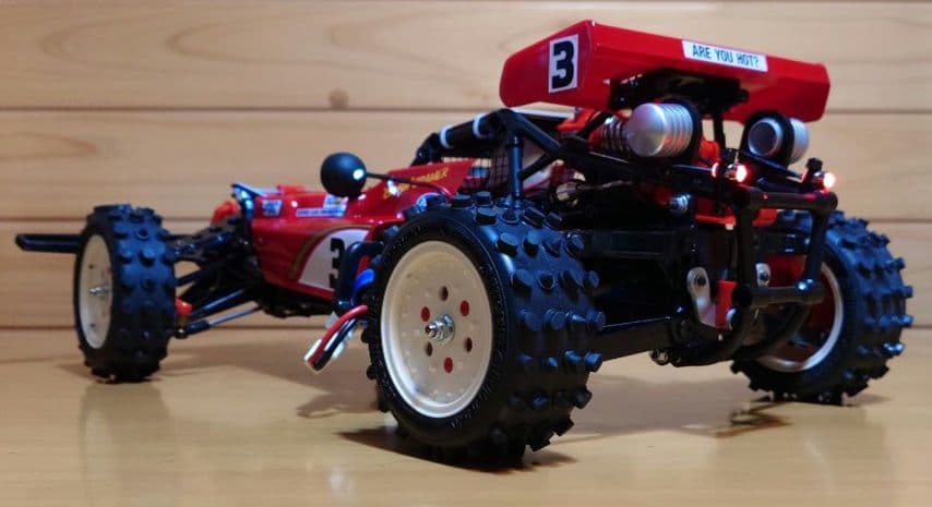 タミヤ完成モデルラジコンXB ホットショットフルセットLEDライト付新品未走行品