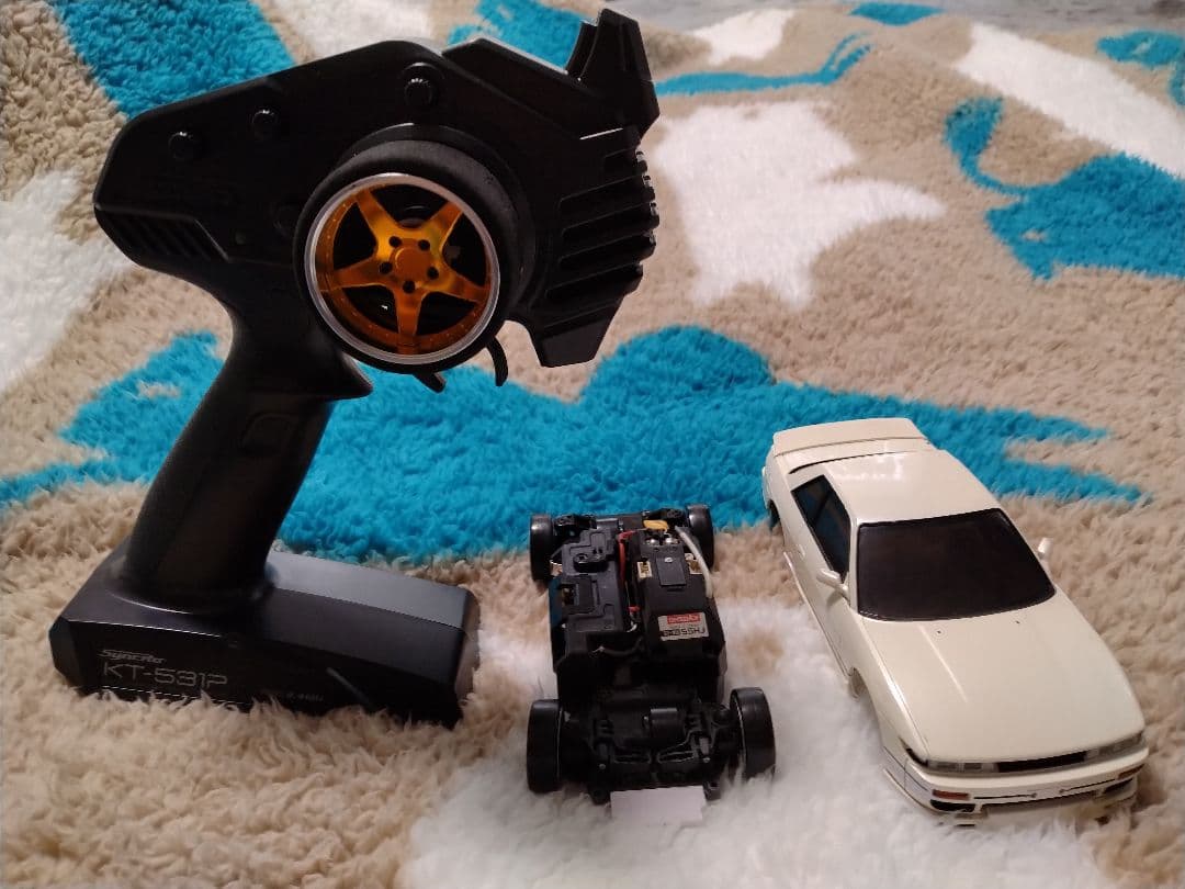 ミニッツ AWD S13 シルビア エアロ プロポ付き Mini-z