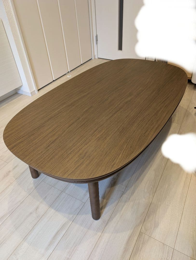 こたつにもなるローテーブル　大