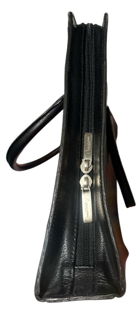 極美品】　AQUASCUTUM アクアスキュータム　ビジネスバッグ　ブラック　黒