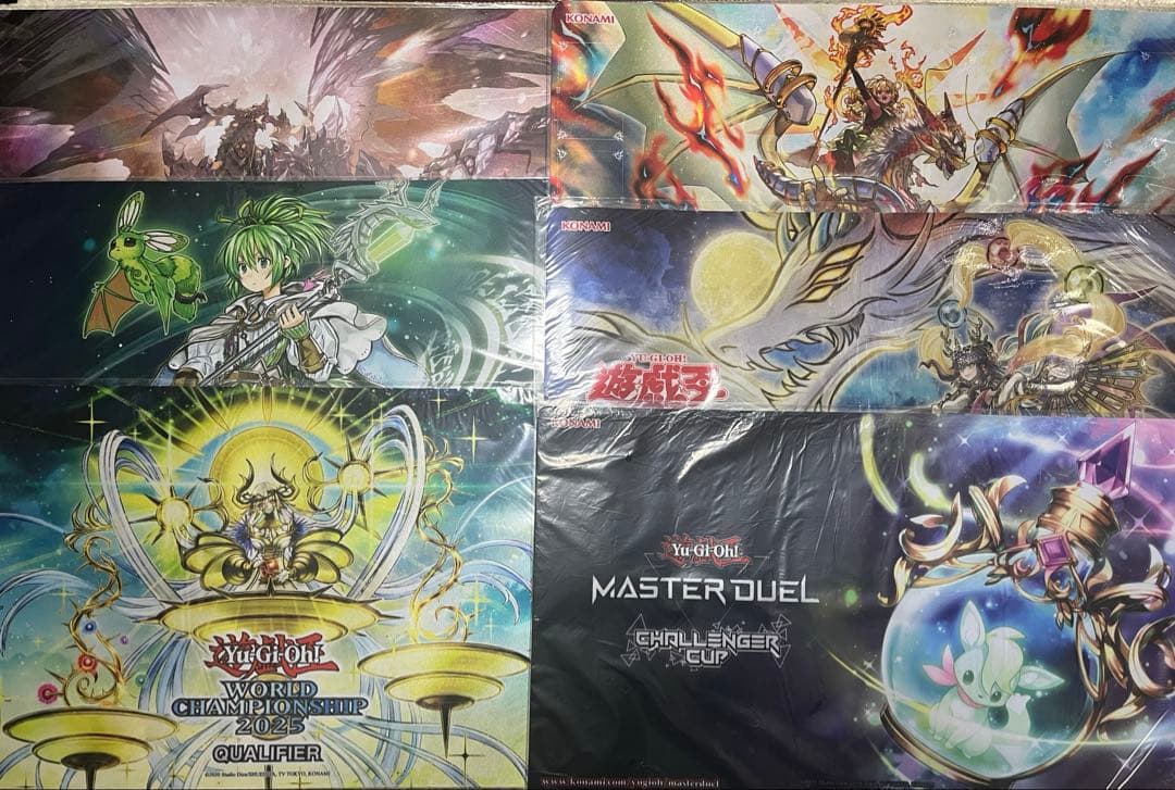 未開封　プレイマット　遊戯王　まとめ売り