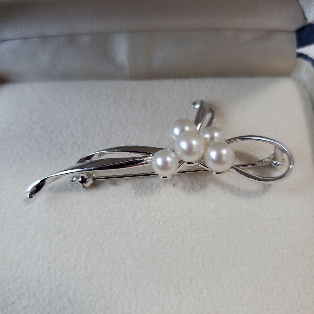 MIKIMOTO ミキモト 真珠 ブローチ