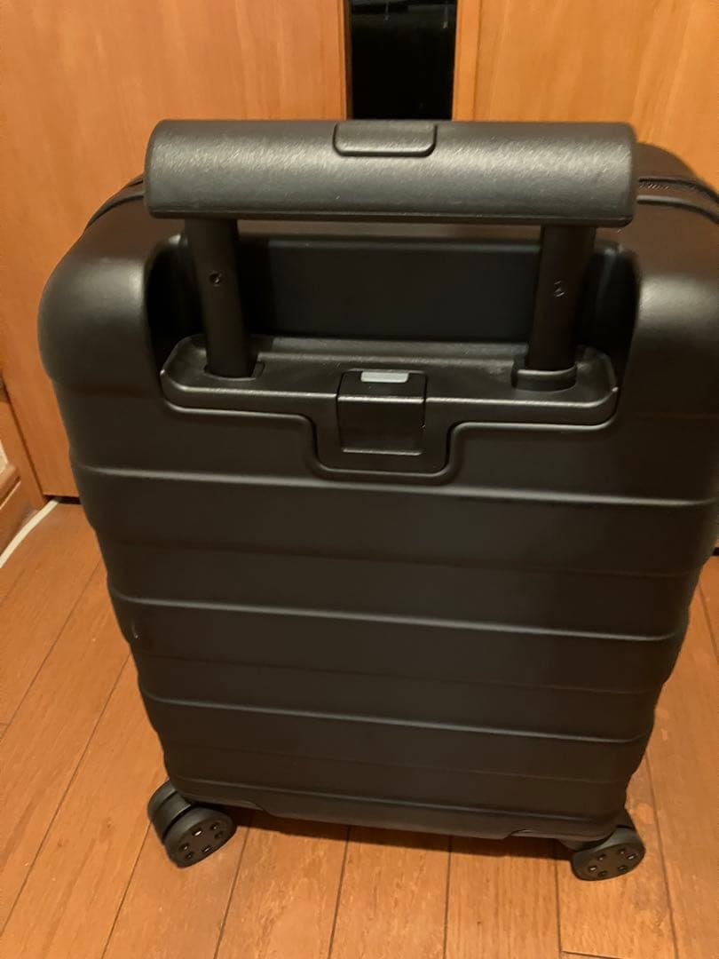 MUJI バーを自由に調節できる　 ハードキャリーケース（２０Ｌ）ブラック