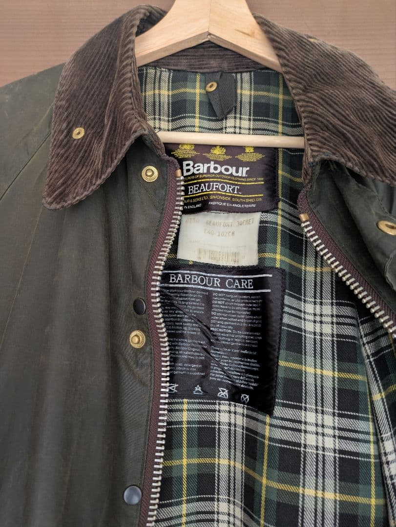 【Barbour】94年ビューフォート、サイズ40