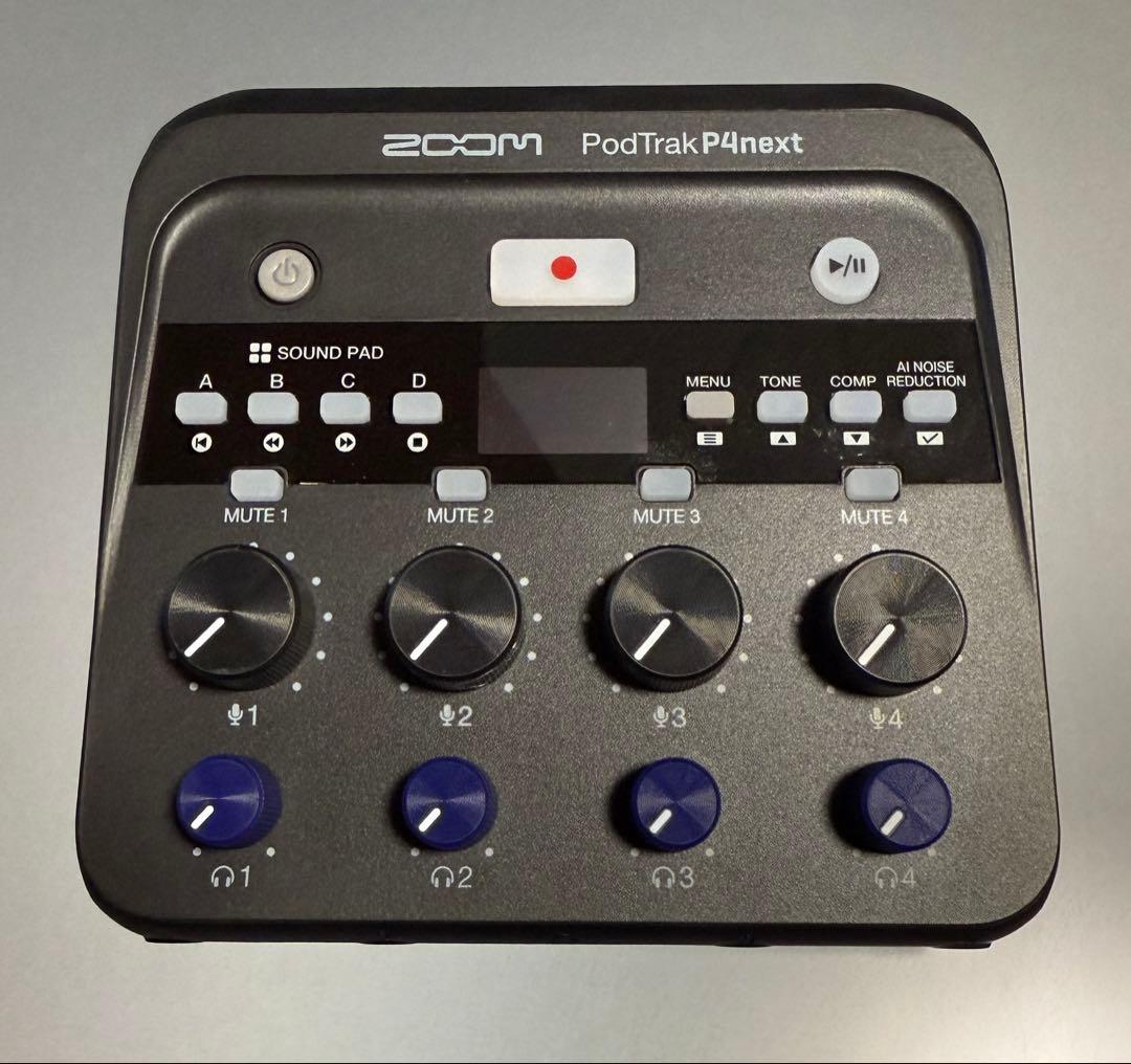 ズーム ZOOM マルチトラックレコーダー USBオーディオ機能付 P4next