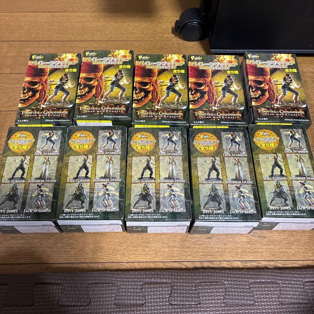 ‼️新品‼️ パイレーツオブカリビアンフェギア10個ジャンクスパロウ、ジョニーデップ