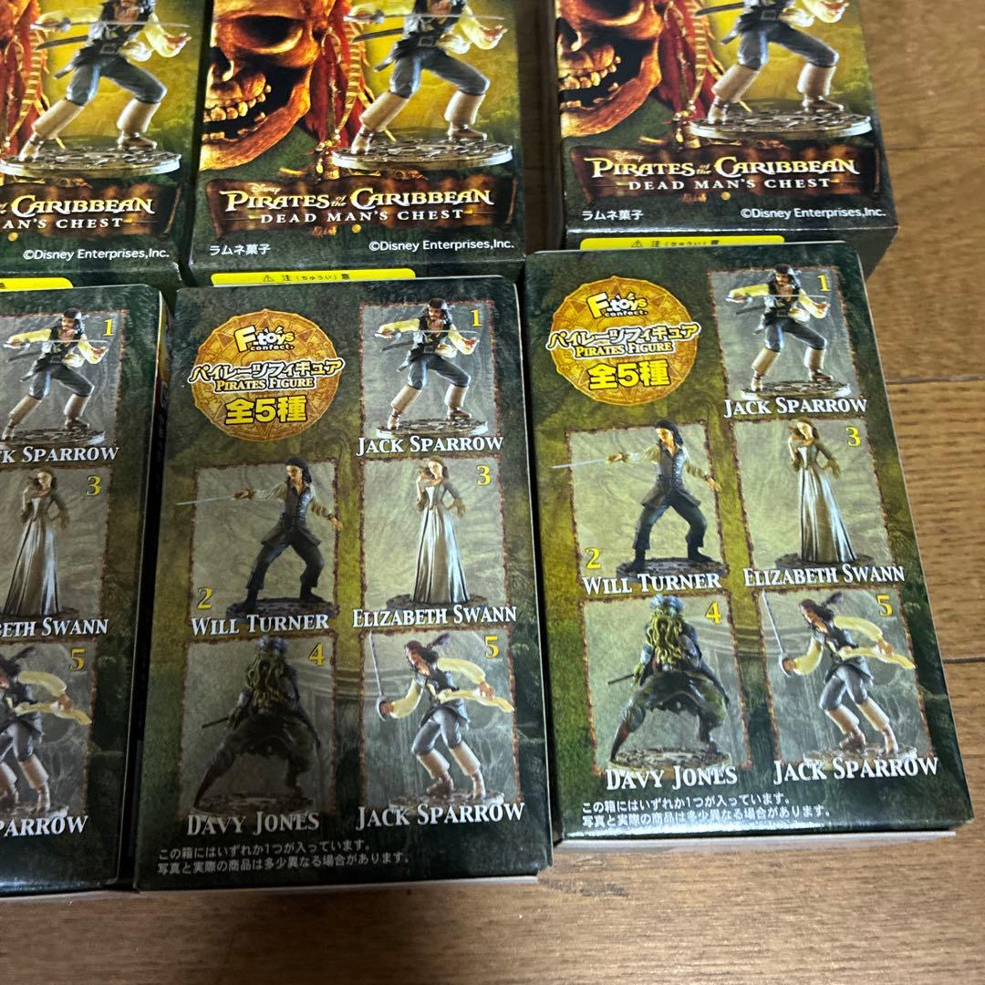 ‼️新品‼️ パイレーツオブカリビアンフェギア10個ジャンクスパロウ、ジョニーデップ