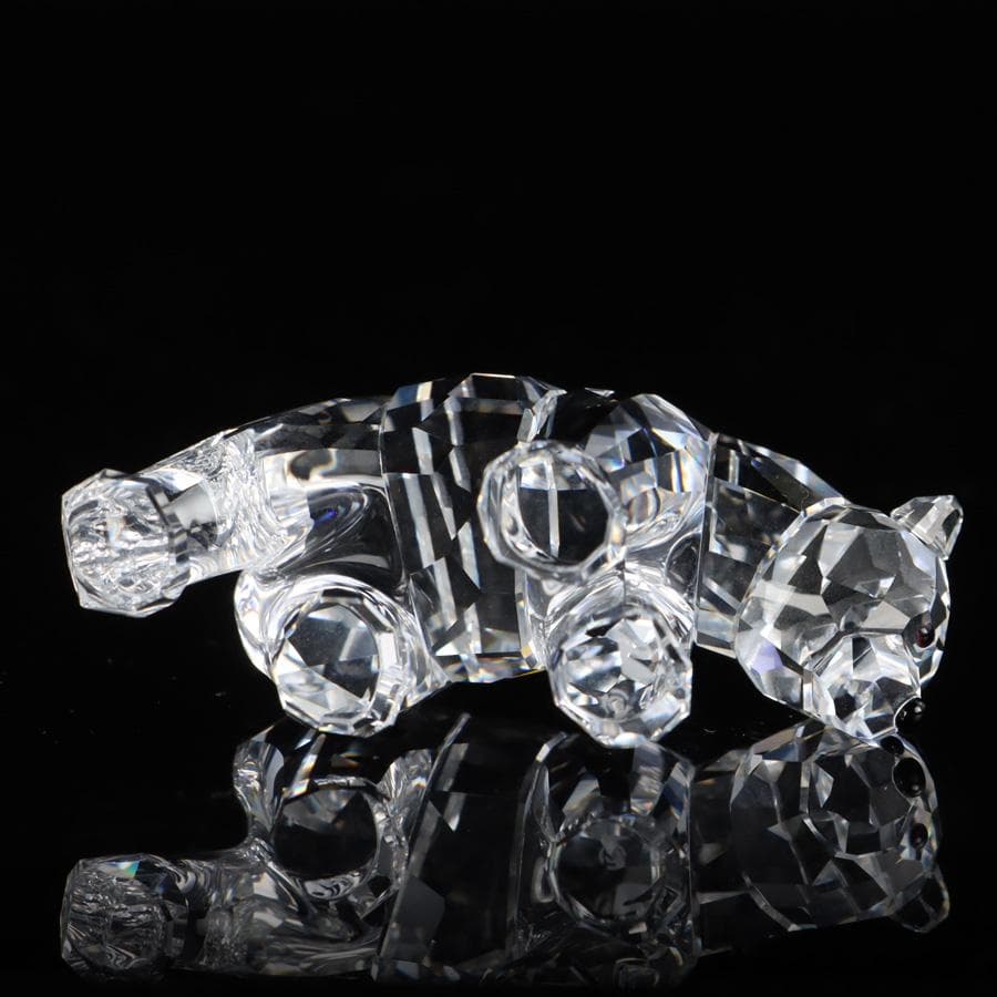 Y2435-9 スワロフスキー クリスタル マザーベア オブジェ