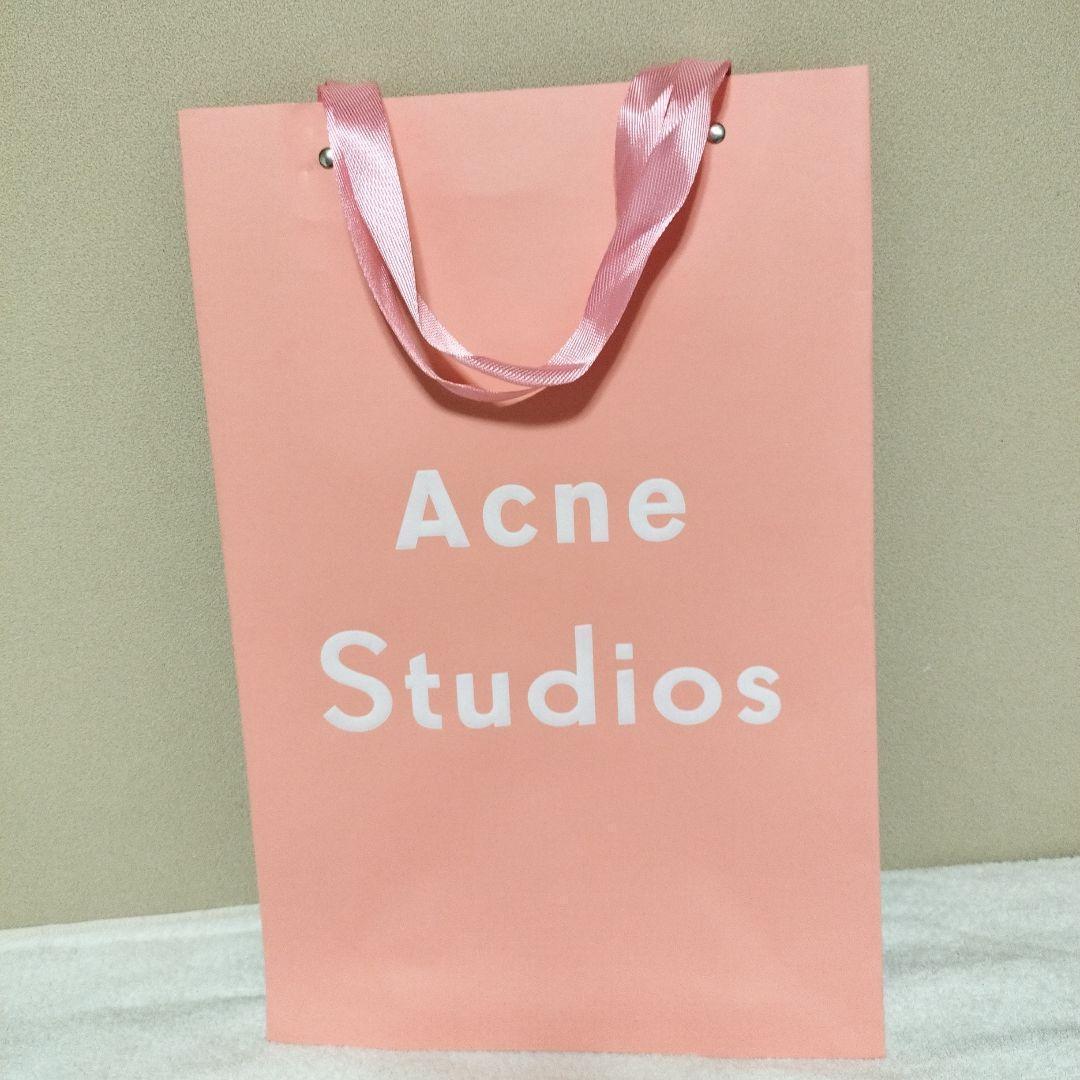 箱紙袋付き　Acne Studios アイボリー マフラー