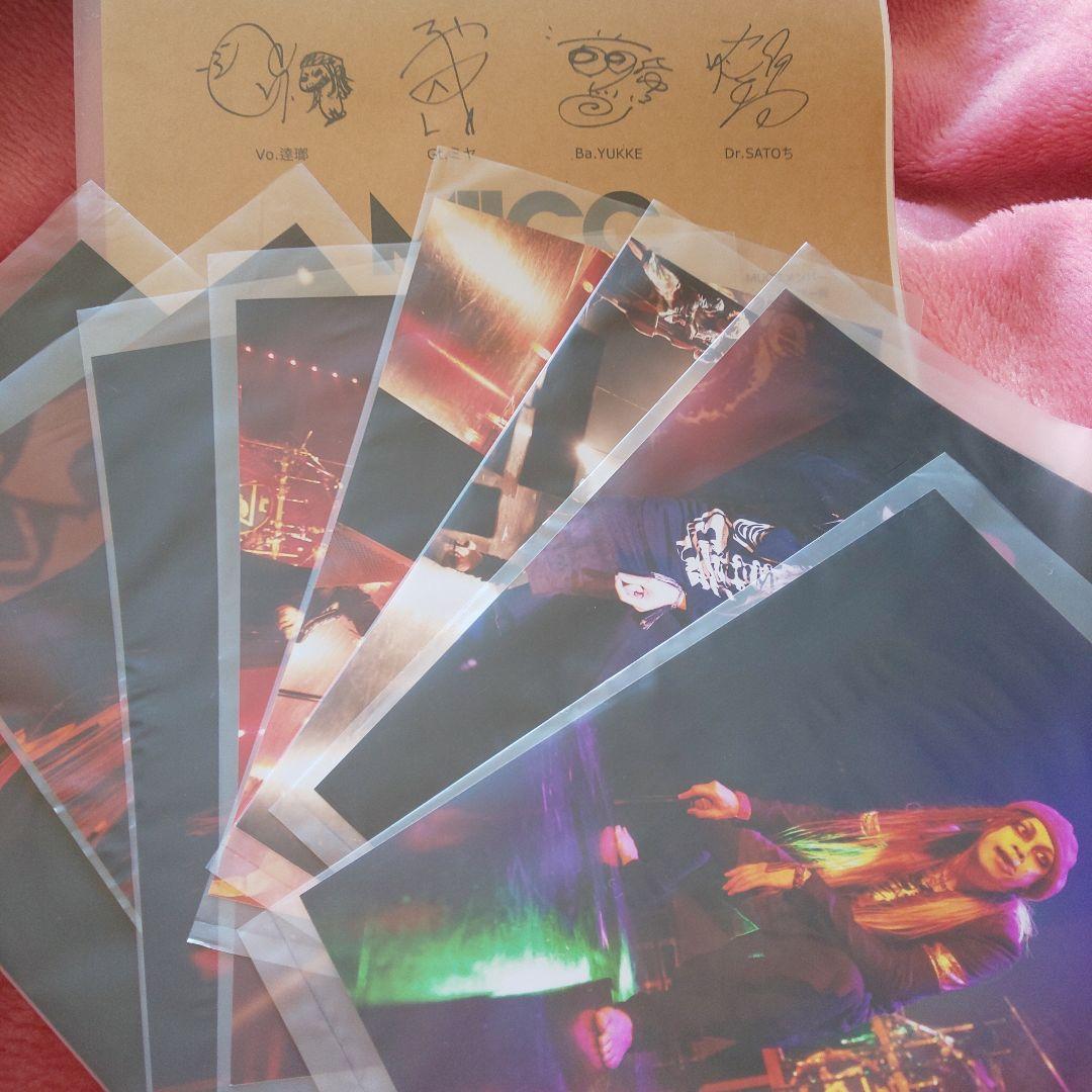 mucc 逹瑯 写真セット 8枚