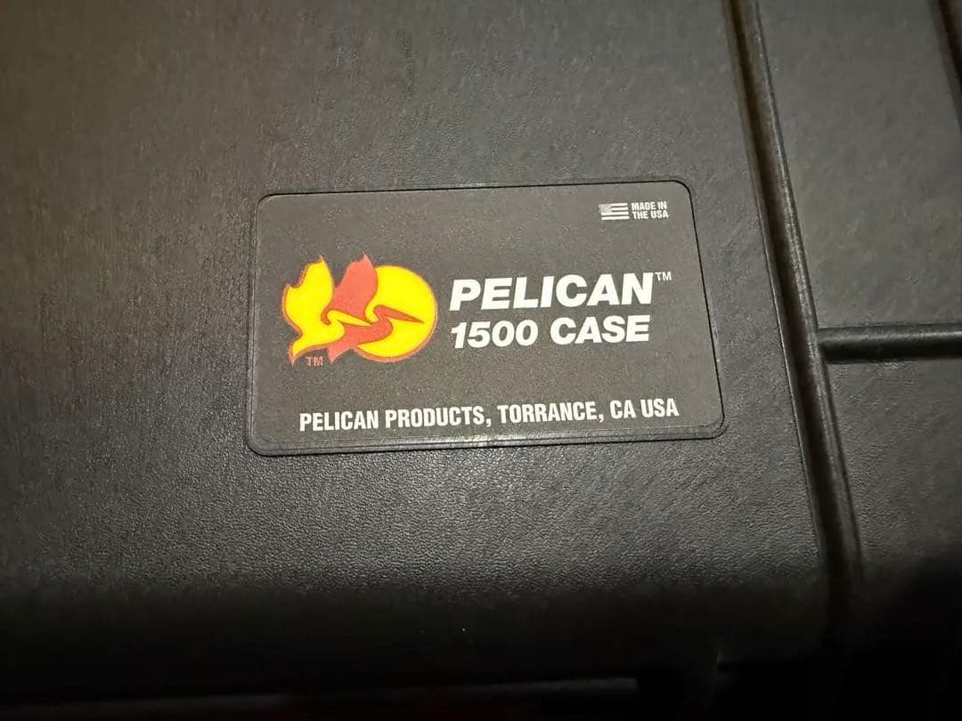 ペリカンケースPelican 1500 Case ブラックフォーム時計ケース化