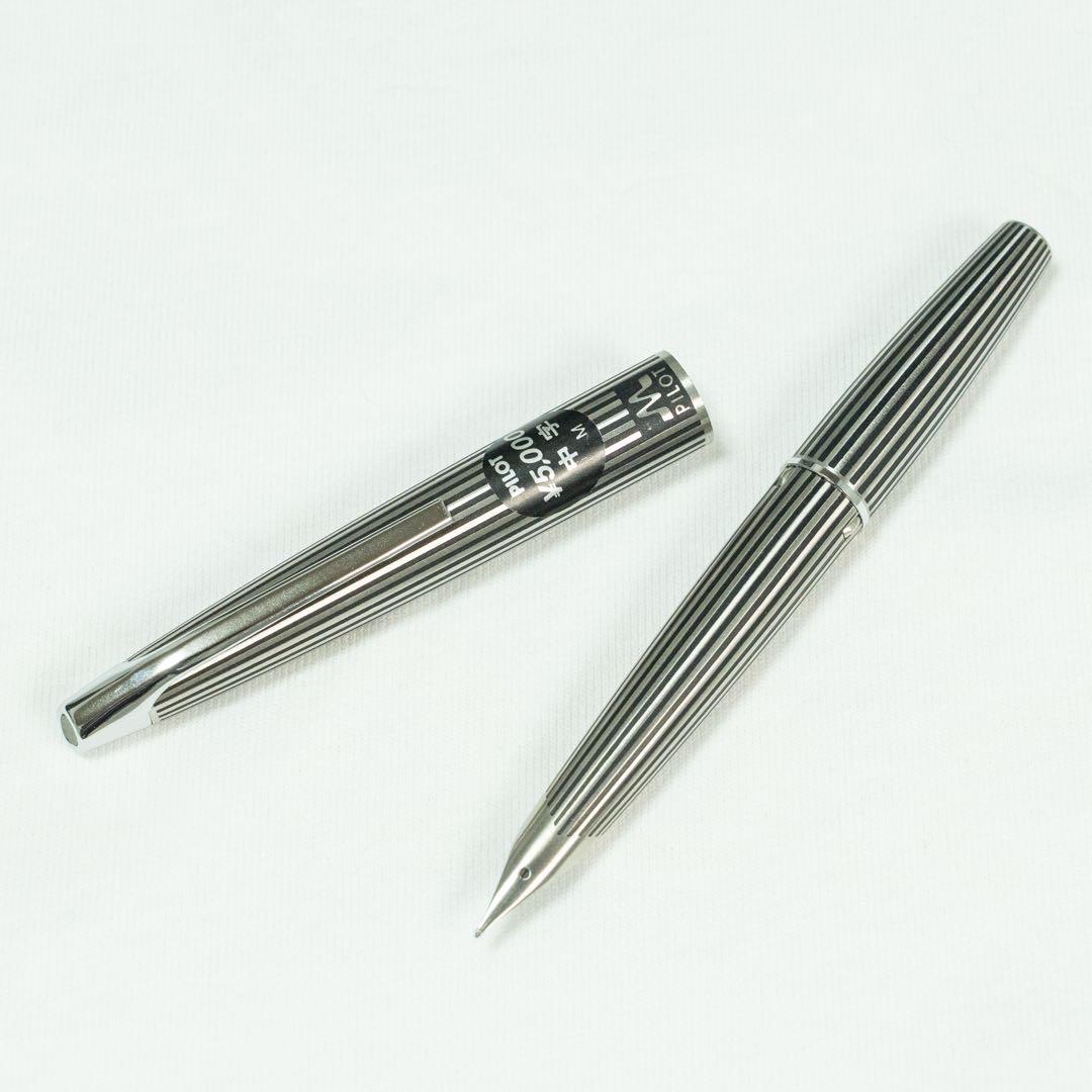 PILOT パイロット ミュー ストライプ柄 格子柄 万年筆