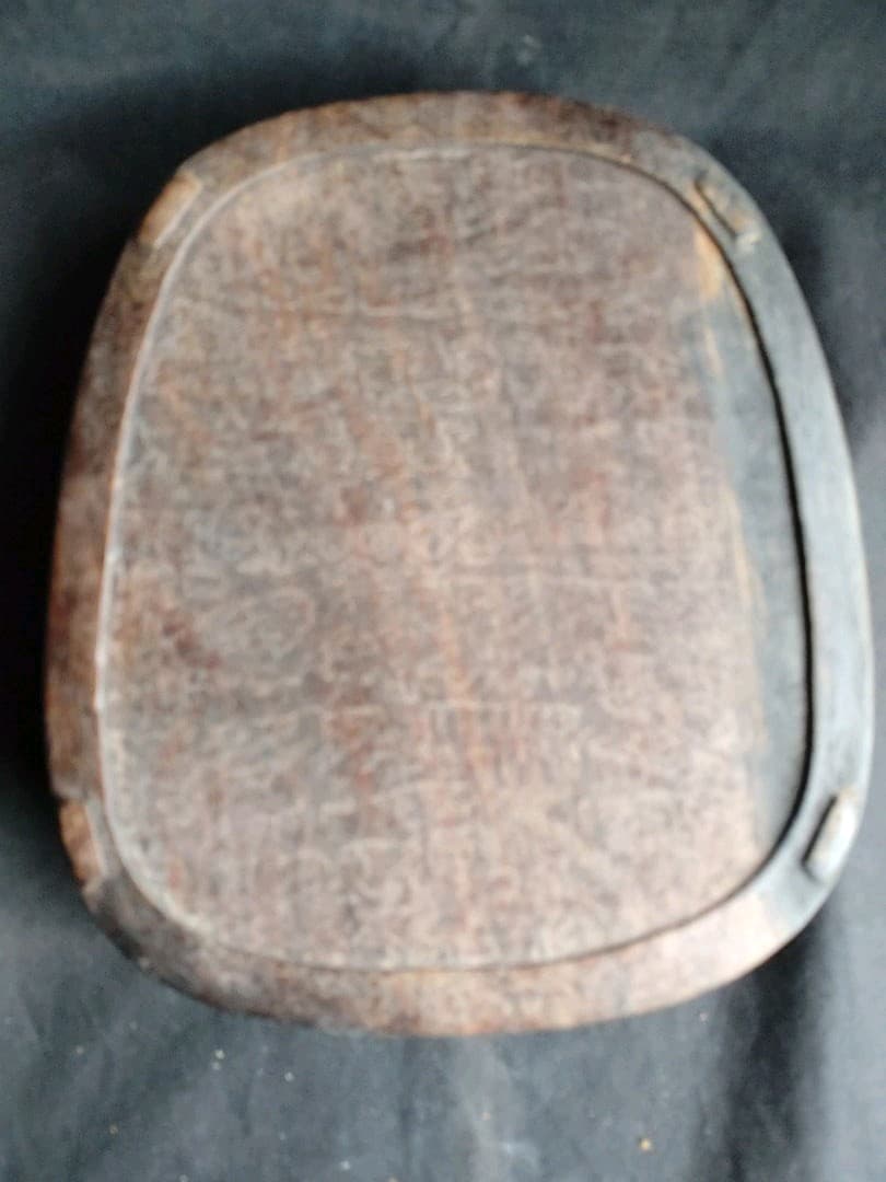 古硯(中型)　清代雍正年製随形硯　アンティーク　NO.1039