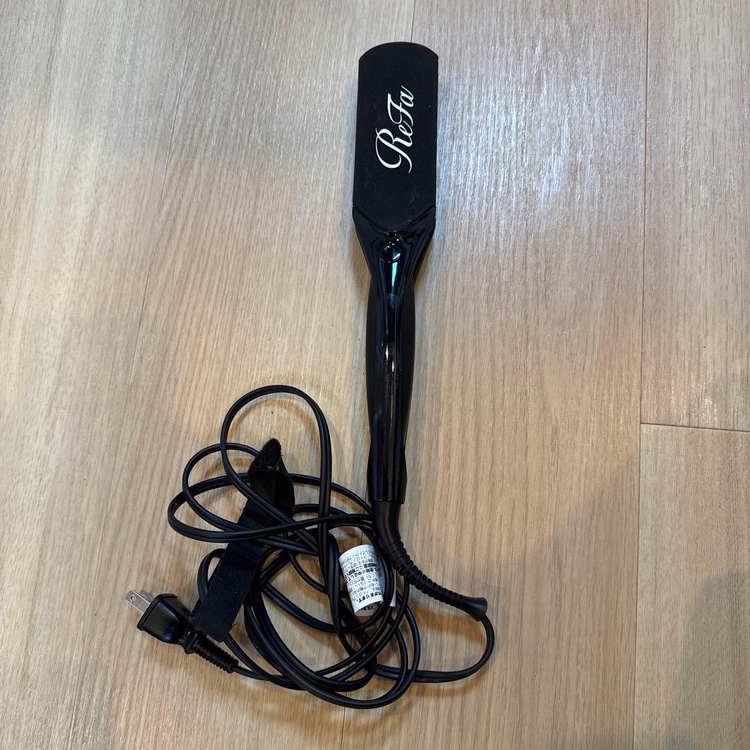 Refaパワーストレートヘアアイロン ブラック