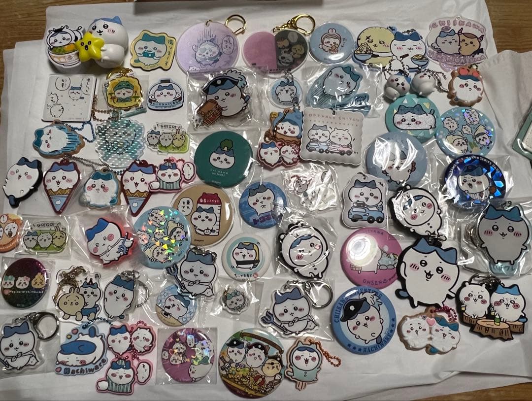 【2枚目あり】ハチワレ グッズ ちいかわ キーホルダー まとめ売り 大量 セット