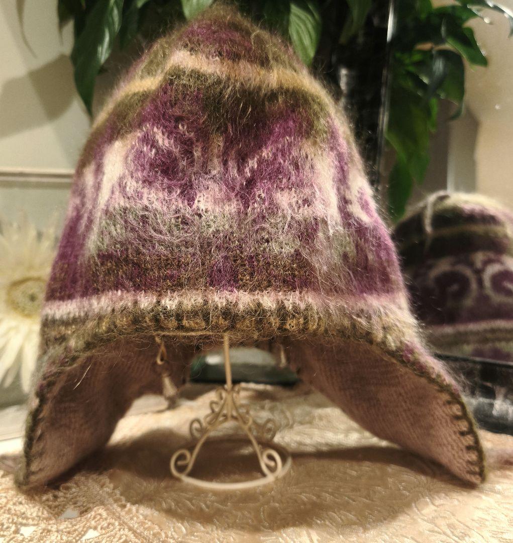 ヴィヴィアンウェストウッド　ニットキャップ　耳当て　希少