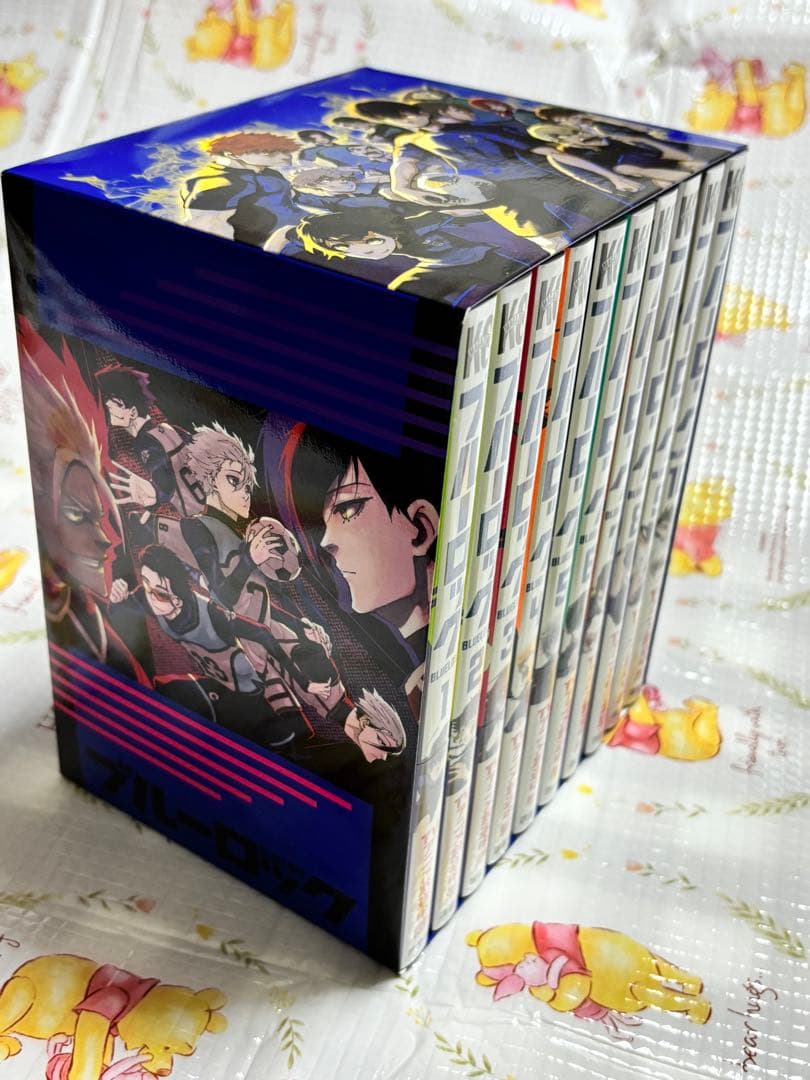 【新品未開封】ブルーロック　コミック　1巻～24巻セット　収納BOX2個セット