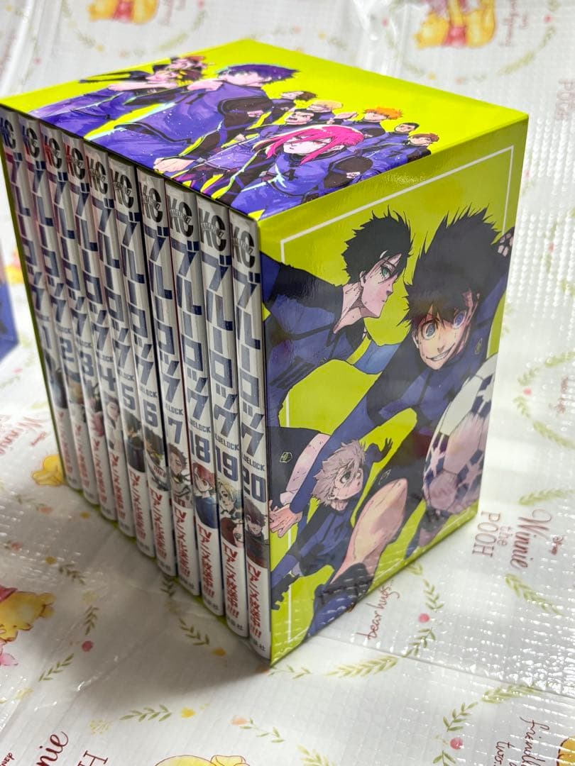 【新品未開封】ブルーロック　コミック　1巻～24巻セット　収納BOX2個セット