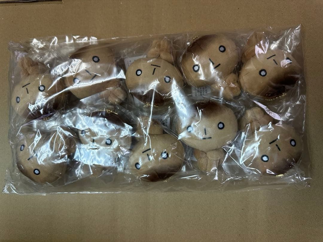 こげぱん ぶらさげぬいぐるみ lマスコットx10点　サンエックス