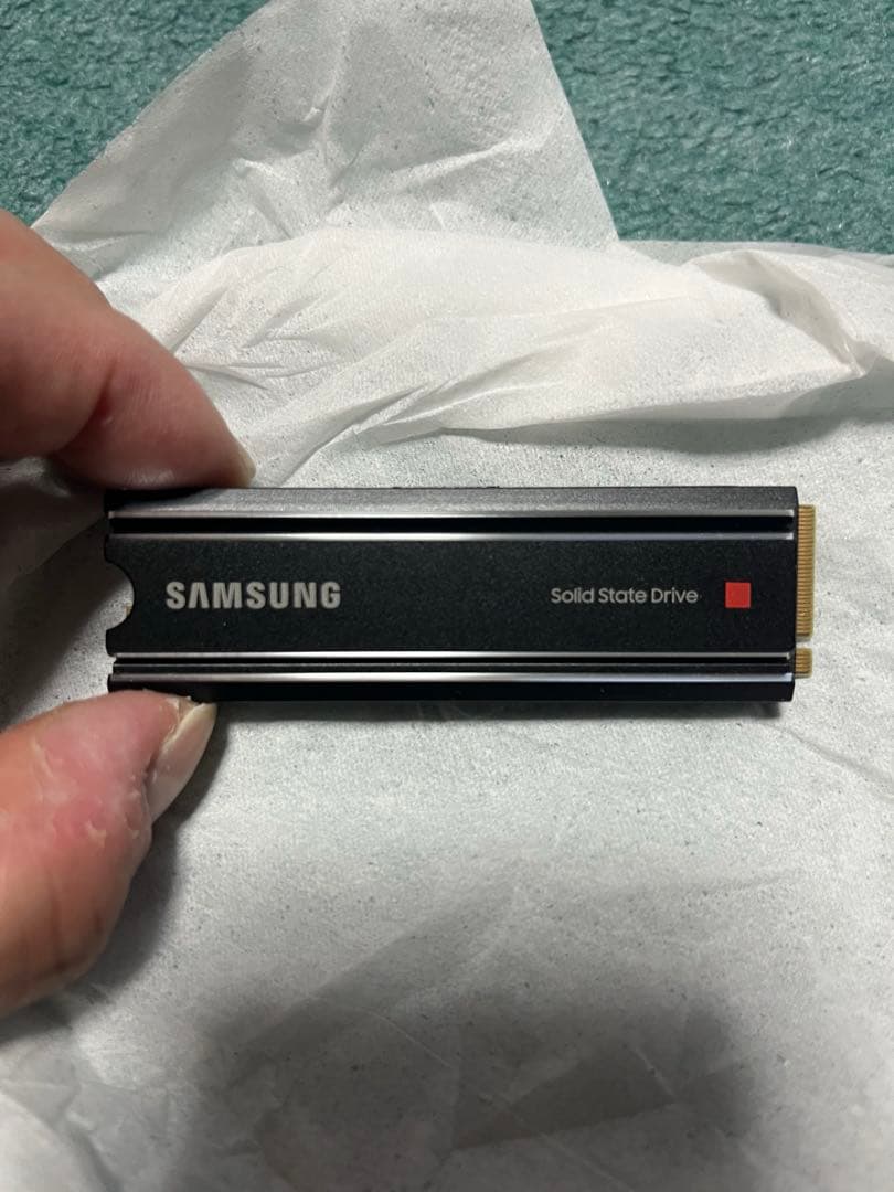Samsung 980 PRO 1TB SSD ヒートシンク付き