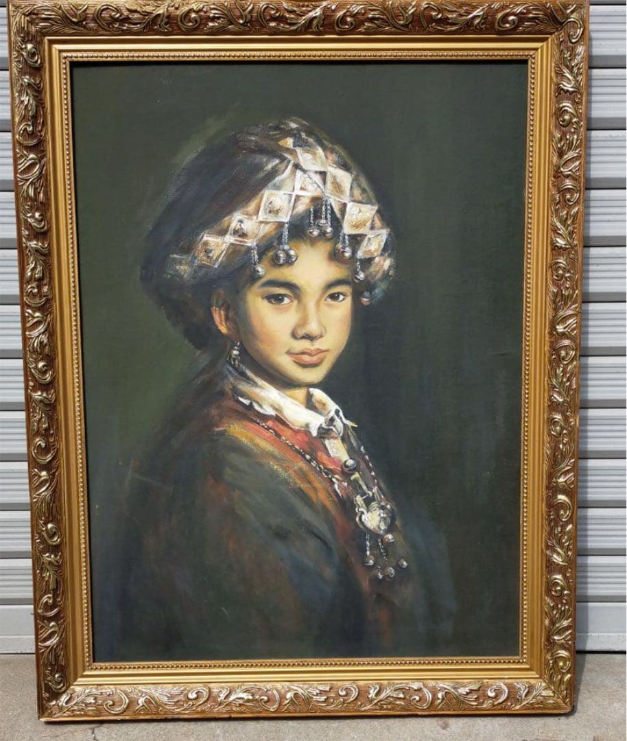 絵画・油絵・アンティーク・額絵