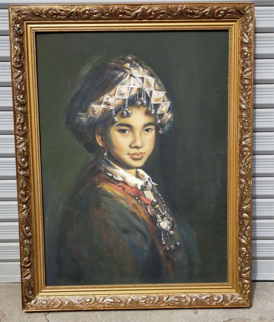 絵画・油絵・アンティーク・額絵