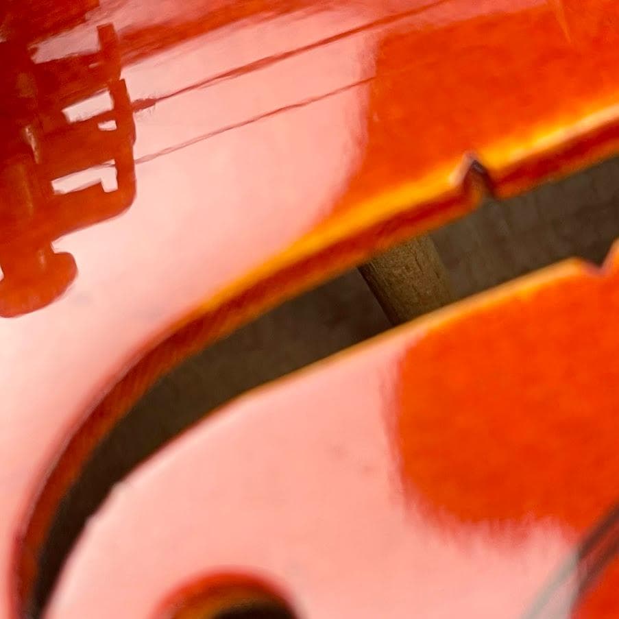 特価シリーズ●鈴木バイオリン● No.220 1/8 1987年 一枚板 美品