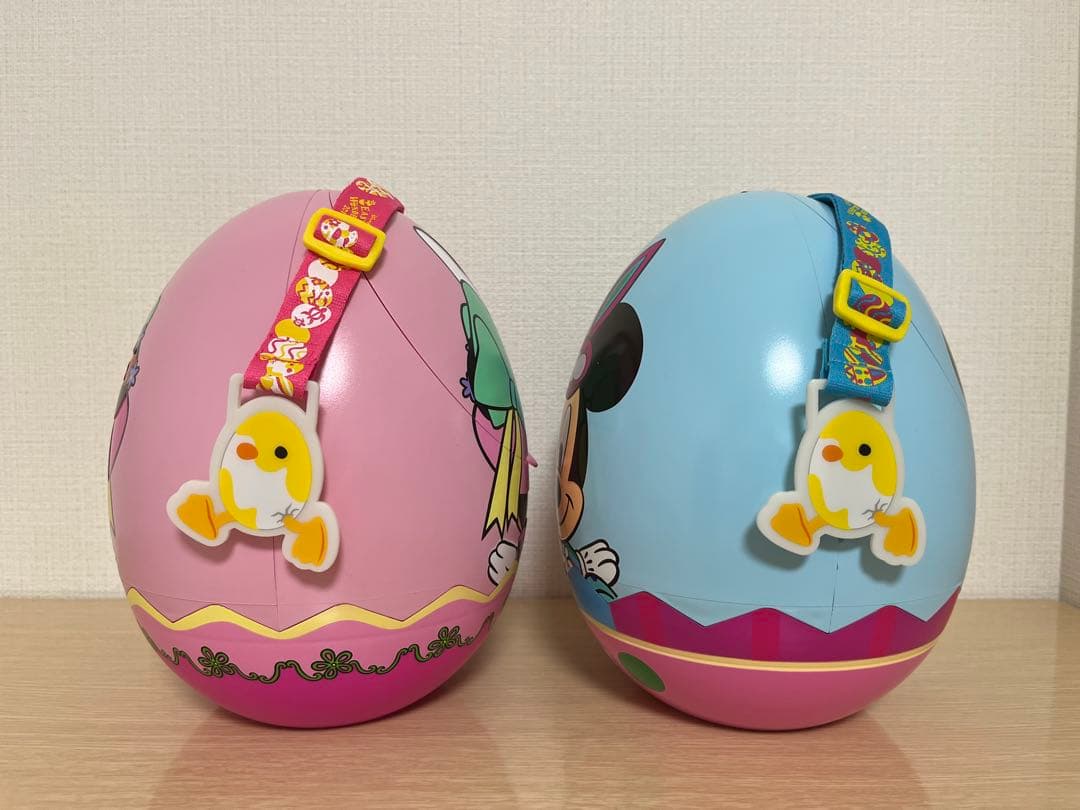 ミッキー&ミニーちゃん　ポップコーンバケット　イースターエッグ 2個セット