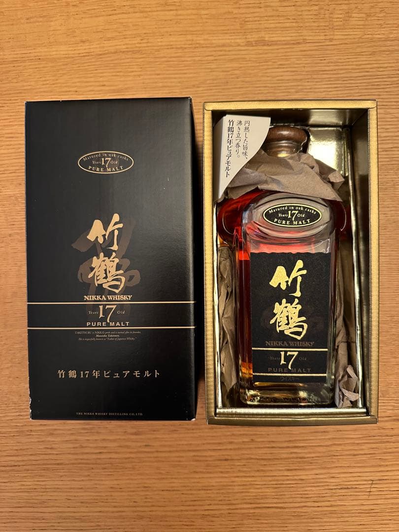 竹鶴17年　ピュアモルト　700ml