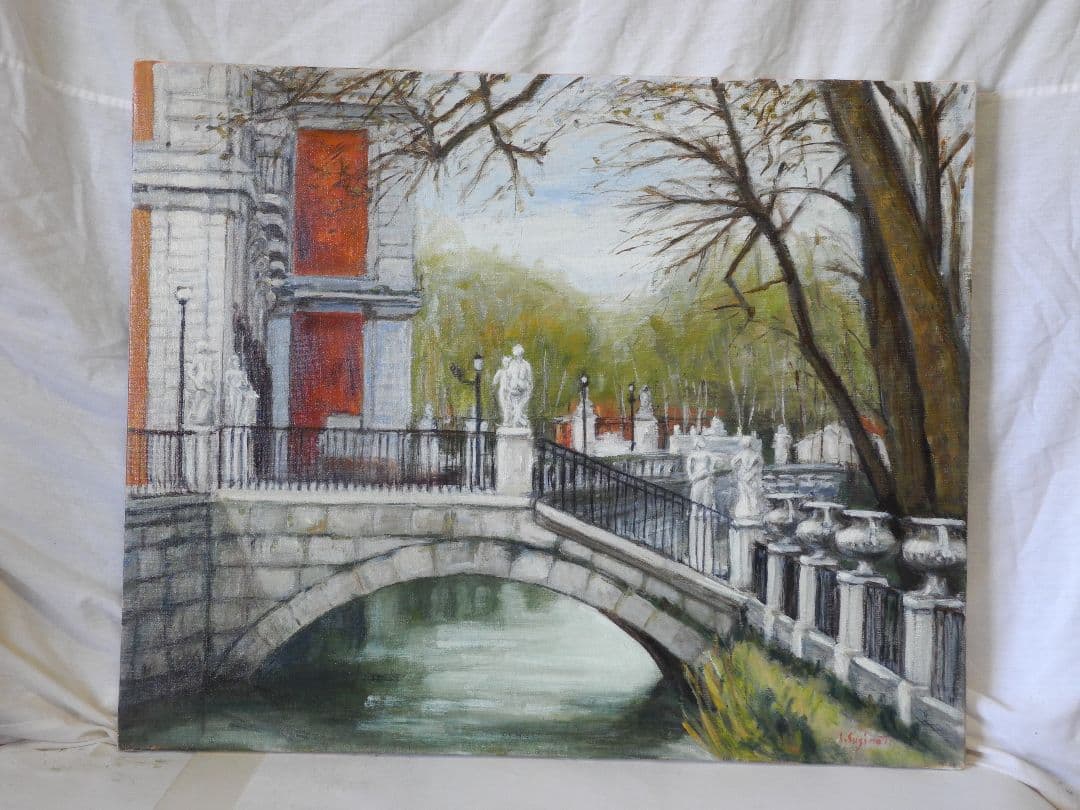 油絵アランフェスの宮廷