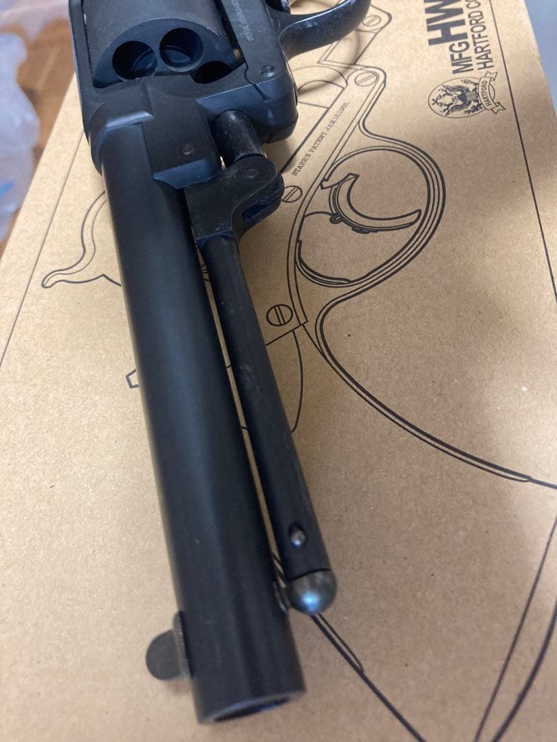 スタールアーミーリボルバー　予備パーツ付き　未発火　モデルガン　ハートフォード