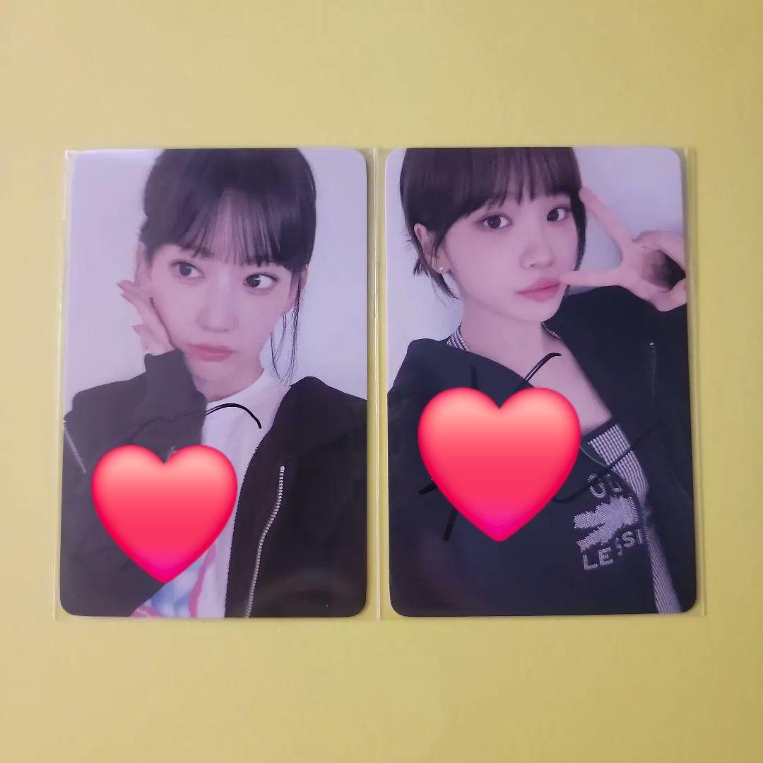 LE SSERAFIM サクラ チェウォン 直筆サイン トレカ　weverse