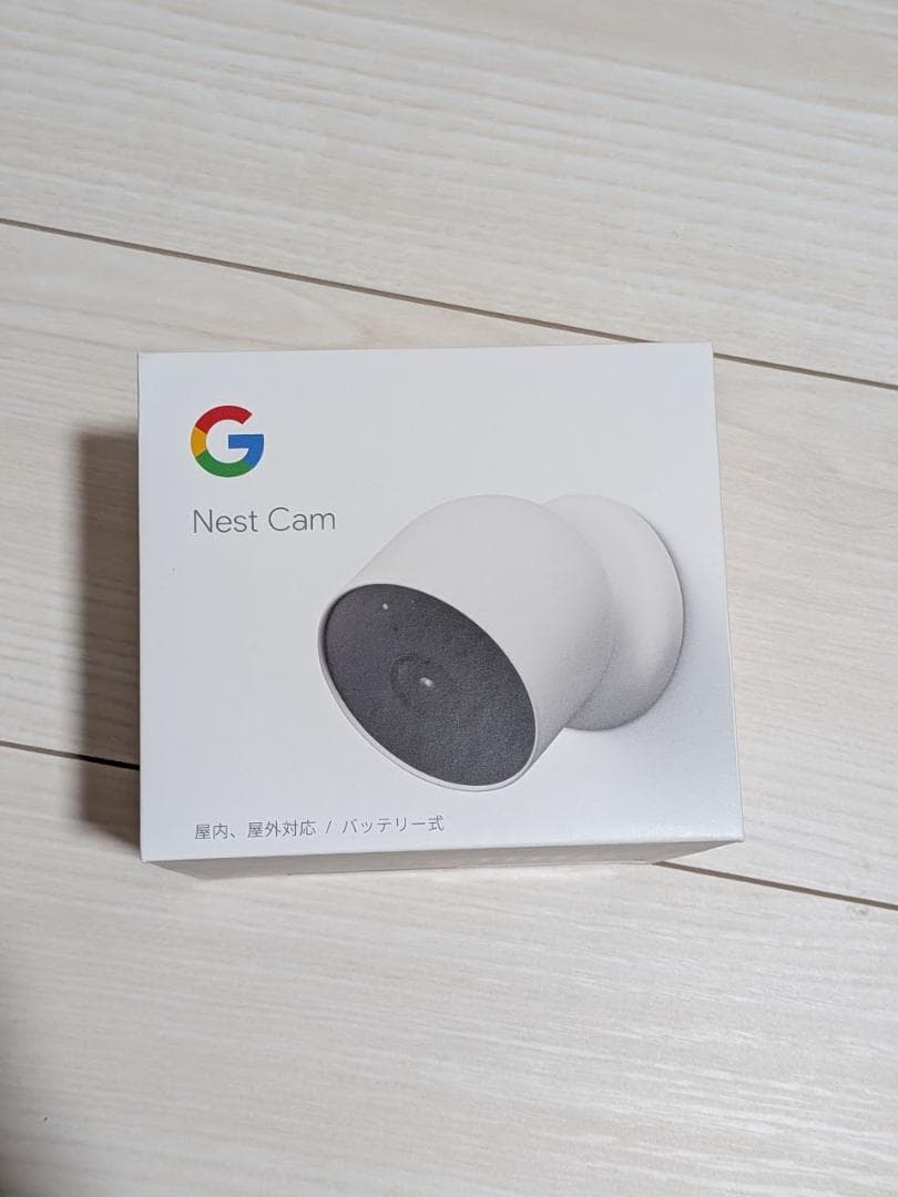 未開封新品 Google Nest Cam 屋内/屋外対応 バッテリー式