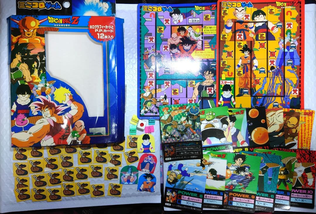 【貴重】 ドラゴンボールZ ミニコロ ゲーム PPカード【宇宙船のみ欠品】アマダ