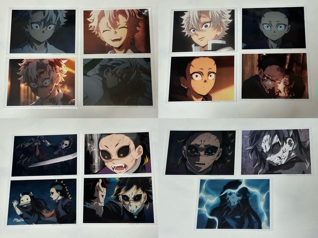 鬼滅の刃　刀鍛冶の里編　場面写ブロマイド　不死川実弥　不死川玄弥　セット